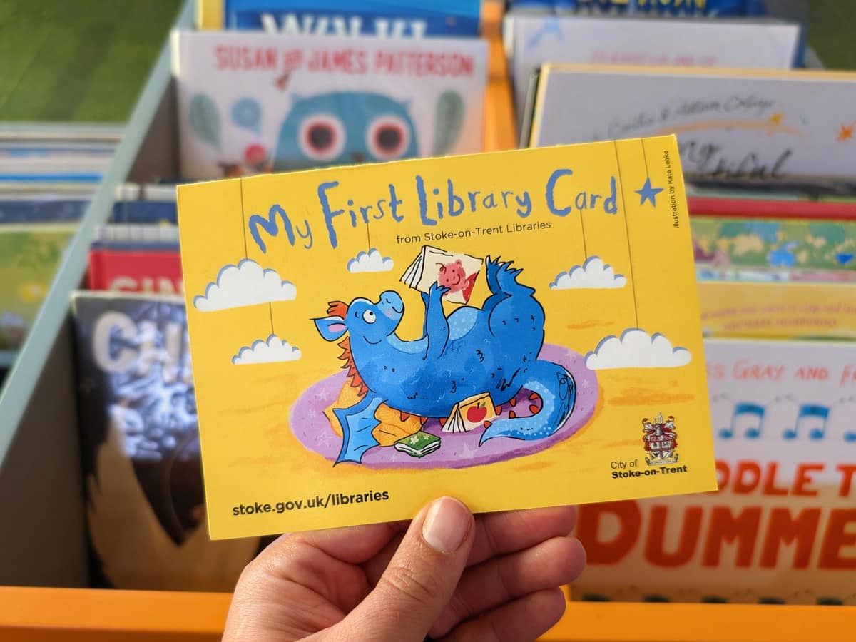 776 Stoke-on-Trent babies receive free library cards in scheme's first year — Stoke-on-Trent news photo