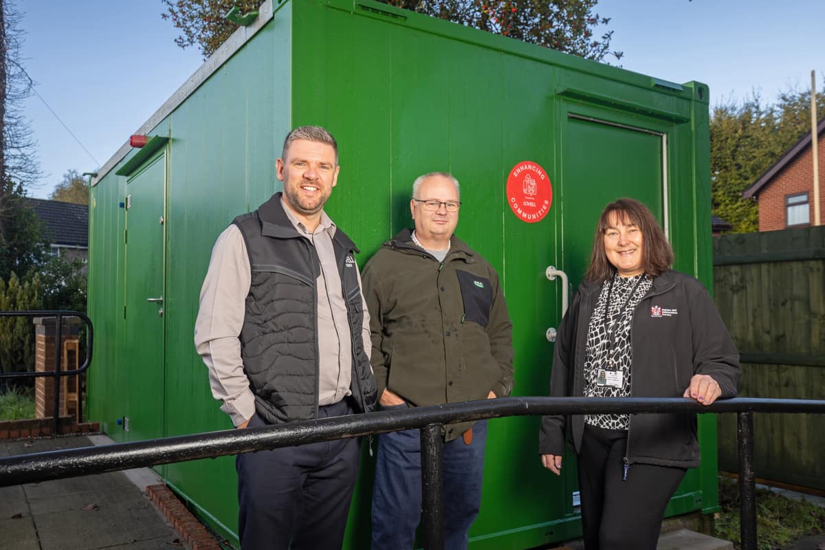 City Farm in Bucknall celebrates £35,000 facilities donated by council contractor — Stoke-on-Trent news photo