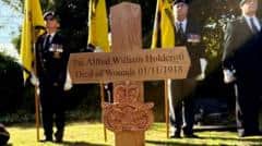 Burslem WW1 soldier Alfred Holdcroft gets headstone — Stoke-on-Trent news photo