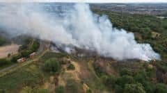 Crews remain at scene of country park fire — Stoke-on-Trent news photo