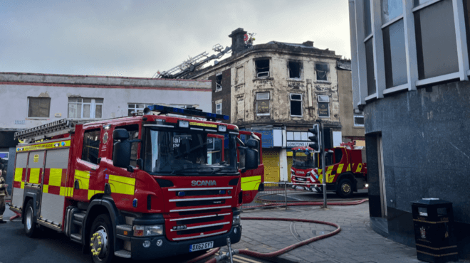 Fire-Damaged Longton Building to Be Demolished — Longton news photo