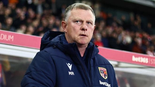 Stoke City Boss Robins: Culture Shift Driving Improvement — Stoke-on-Trent news photo