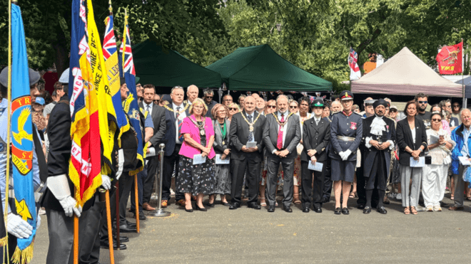 Armed Forces Day celebrations draw hundreds in Stoke — Longton news photo