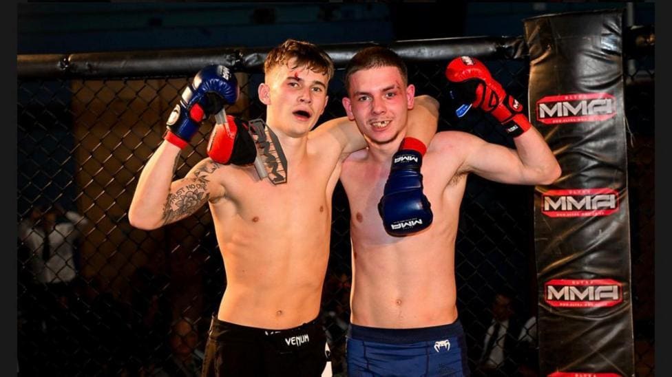 Stoke Fighter Raises Funds After Mother's Stroke — Stoke-on-Trent news photo (BBC Stoke & Staffordshire)