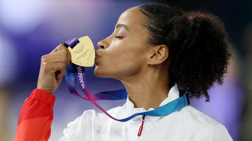 Stoke-on-Trent's Jazmin Sawyers Wins Commonwealth Games Gold — Stoke-on-Trent news photo (BBC Stoke & Staffordshire)
