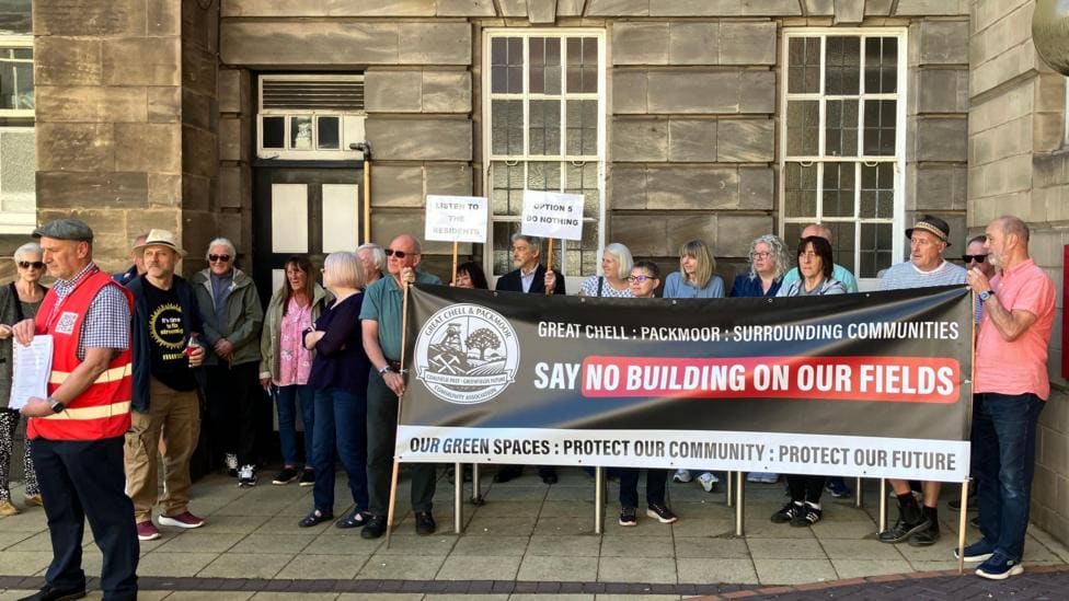 Stoke-on-Trent Approves 816 Homes on Packmoor Farmland — Stoke-on-Trent news photo (BBC News — Rugeley)