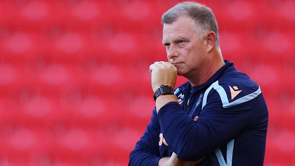 Stoke City boss Robins: Training changes show injury prevent — Stoke-on-Trent news photo (BBC Stoke & Staffordshire)