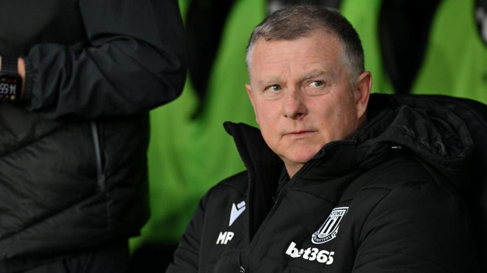 Robins Sets Promotion Target for Stoke City — Stoke-on-Trent news photo (BBC Stoke & Staffordshire)
