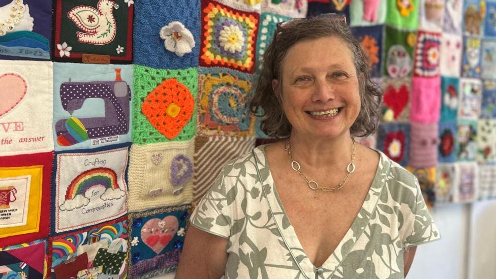Stoke Crafting for Communities Makes 5,000 Items — Stoke-on-Trent news photo (BBC Stoke & Staffordshire)
