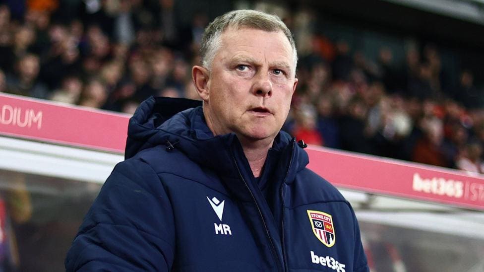 Stoke City Boss Robins: Culture Shift Driving Improvement — Stoke-on-Trent news photo (BBC Stoke & Staffordshire)