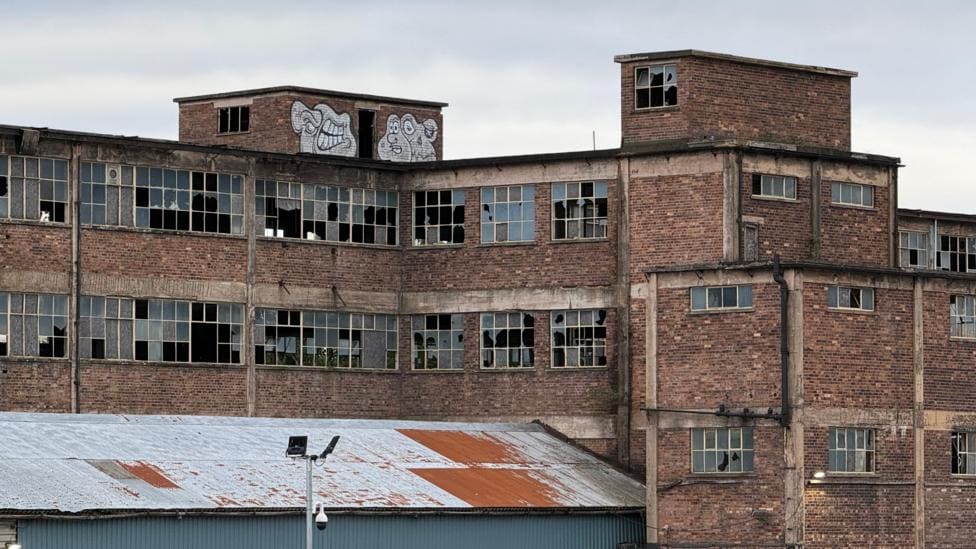 Etruria factory demolition approved after 10-year fire risk — Stoke-on-Trent news photo (BBC Stoke & Staffordshire)