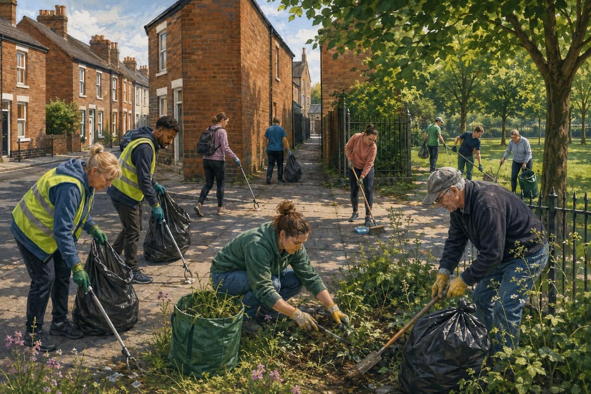 Cobridge clean-up sees 41 properties clear garden waste after warnings — Stoke-on-Trent news photo