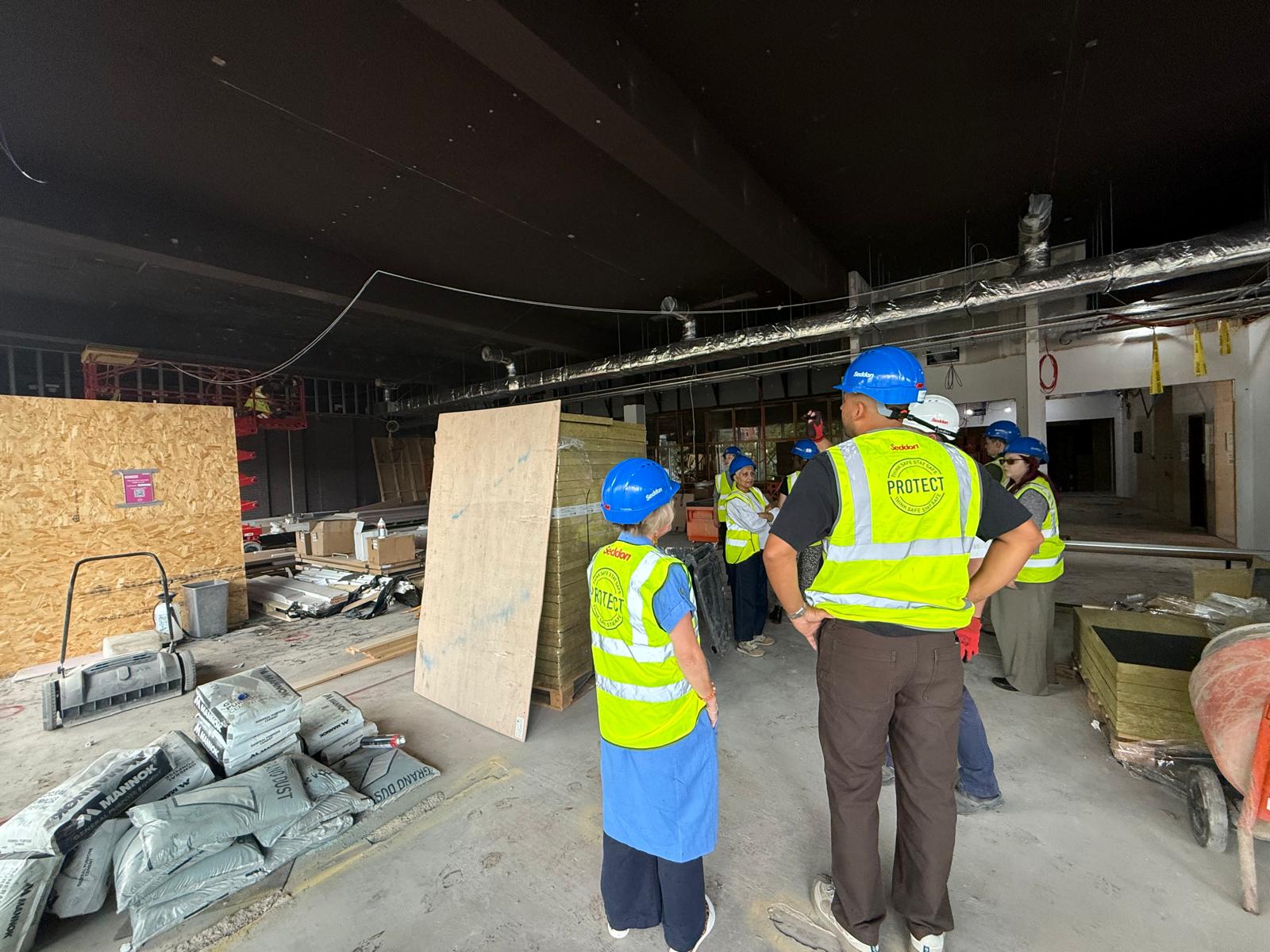 Interior redevelopment work underway at The Potteries Museum and Art Gallery
