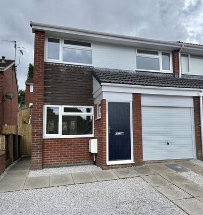 The refurbished exterior of the Ullswater Avenue property
